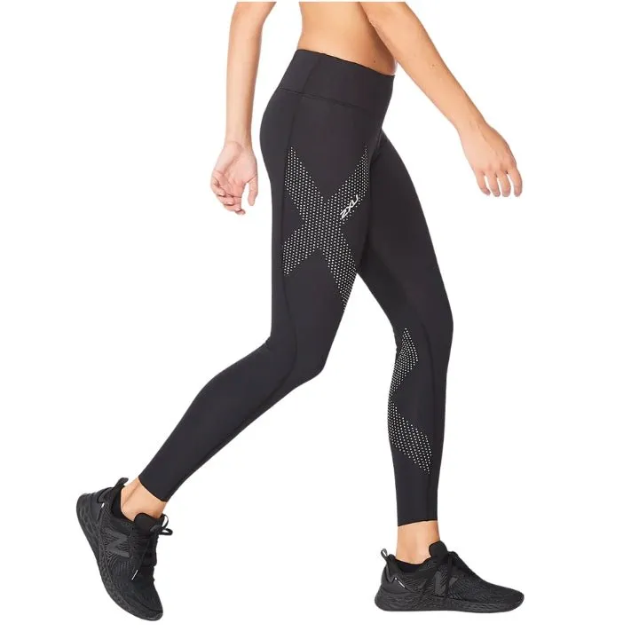 2XU WA2864B Motion Mid Rise Compression Tights