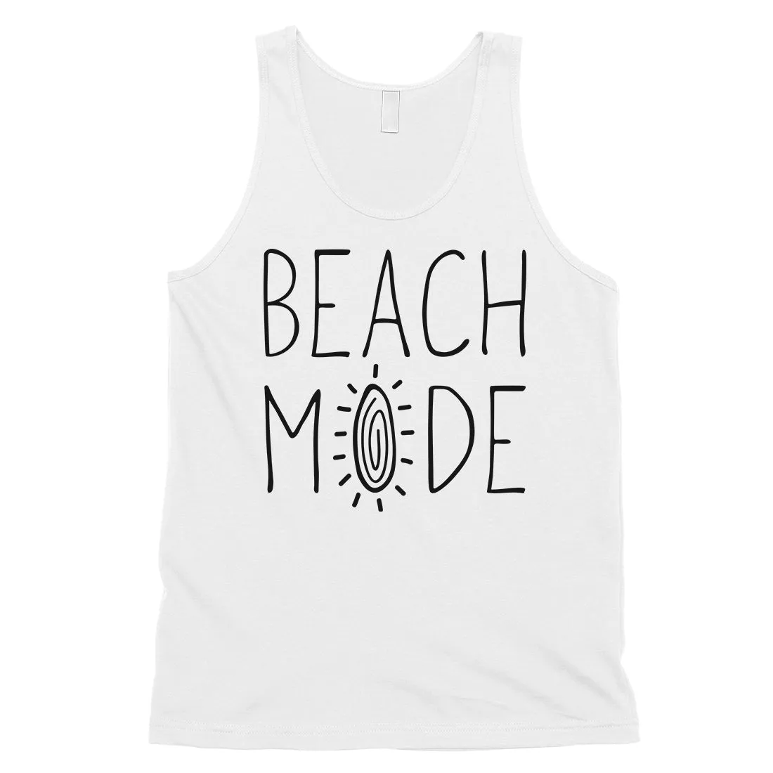 365 Printing Beach Mode Mens Relax Serene Mood Summer Vacation Tank Top For Gift