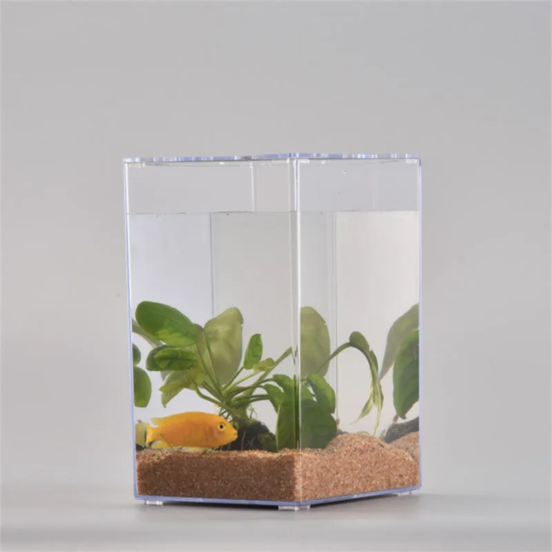 Acrylic Transparent Desktop Plastic Fish Tank