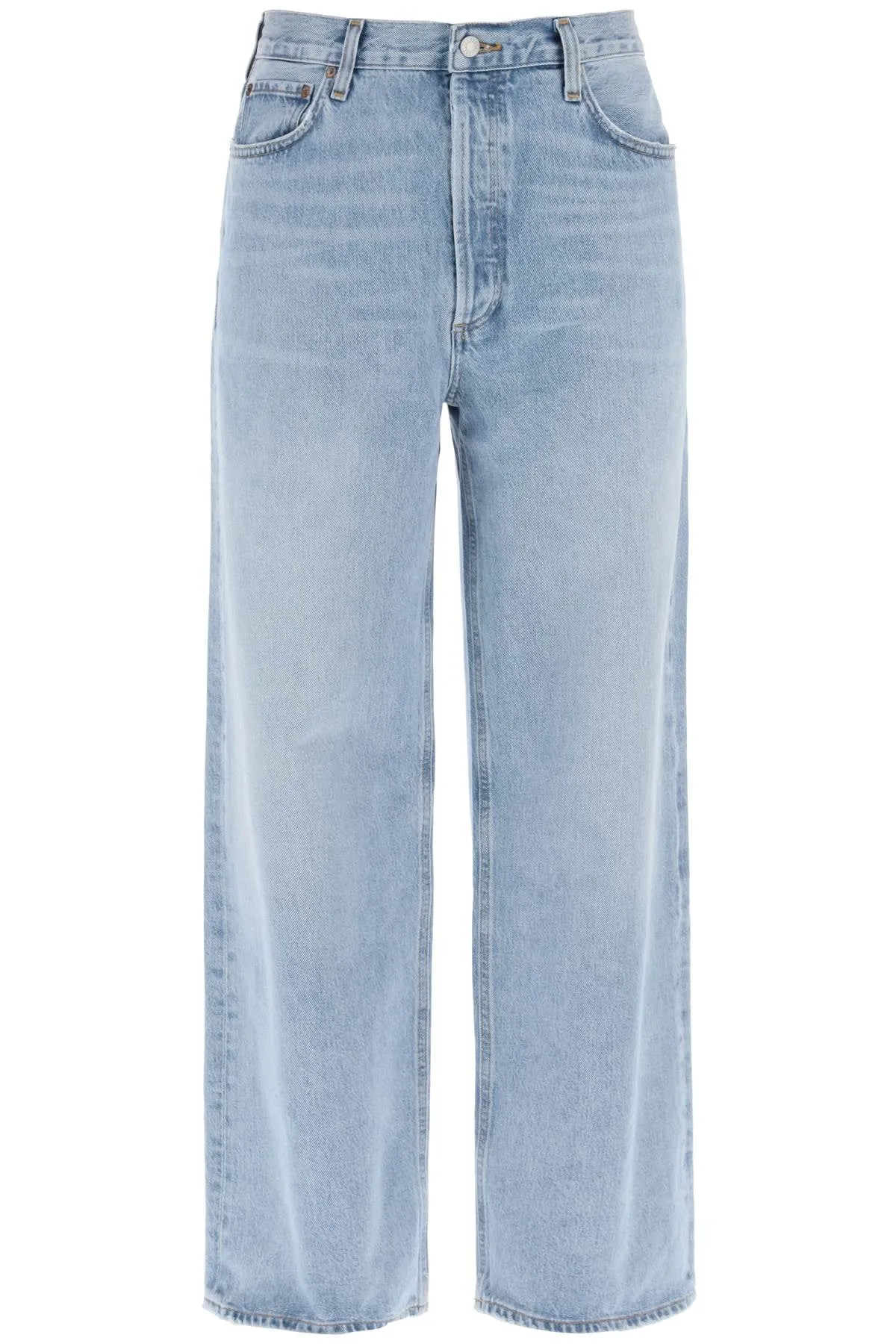 Agolde Baggy Slung Jeans Blue