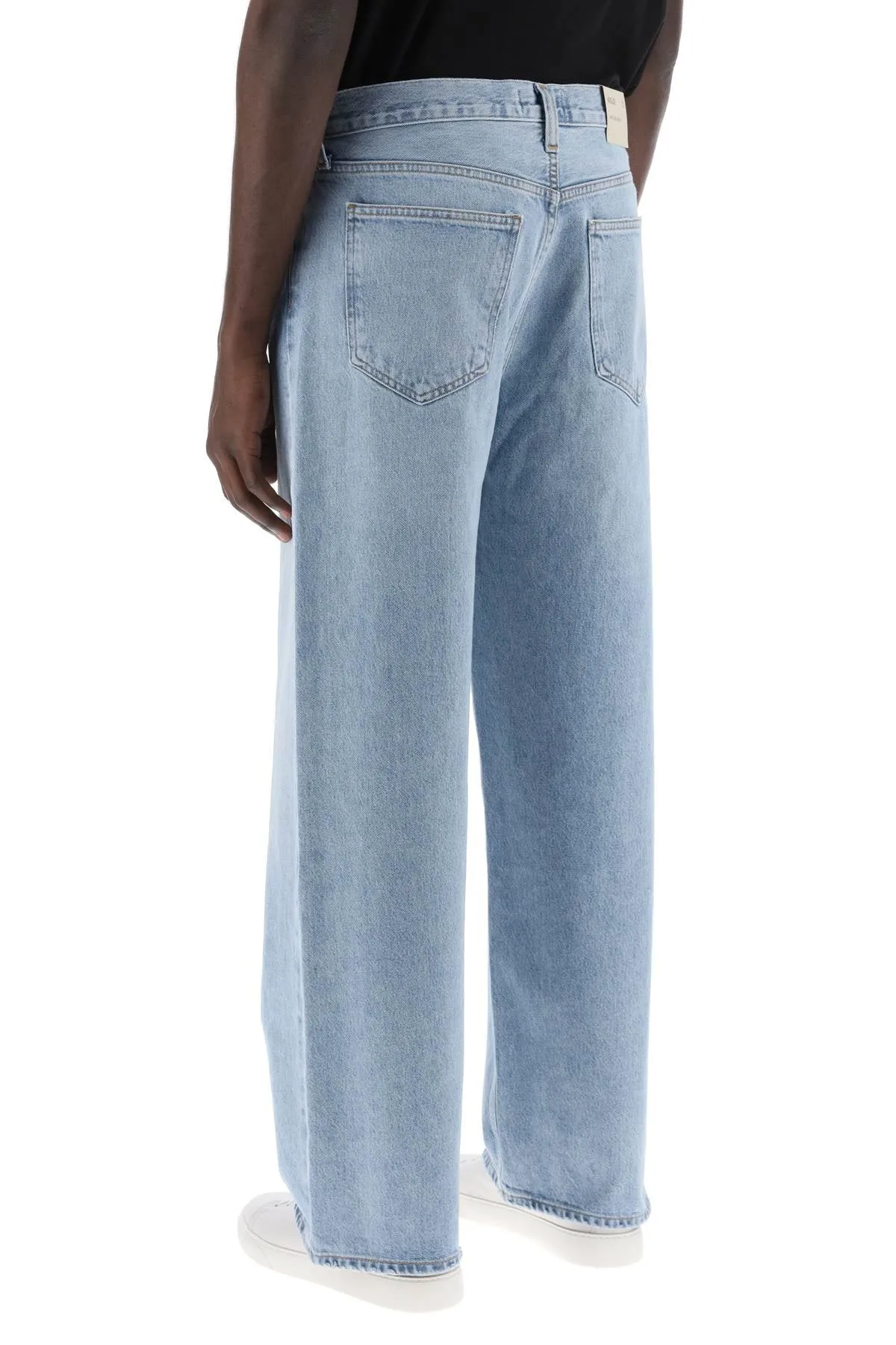 Agolde Baggy Slung Jeans Blue