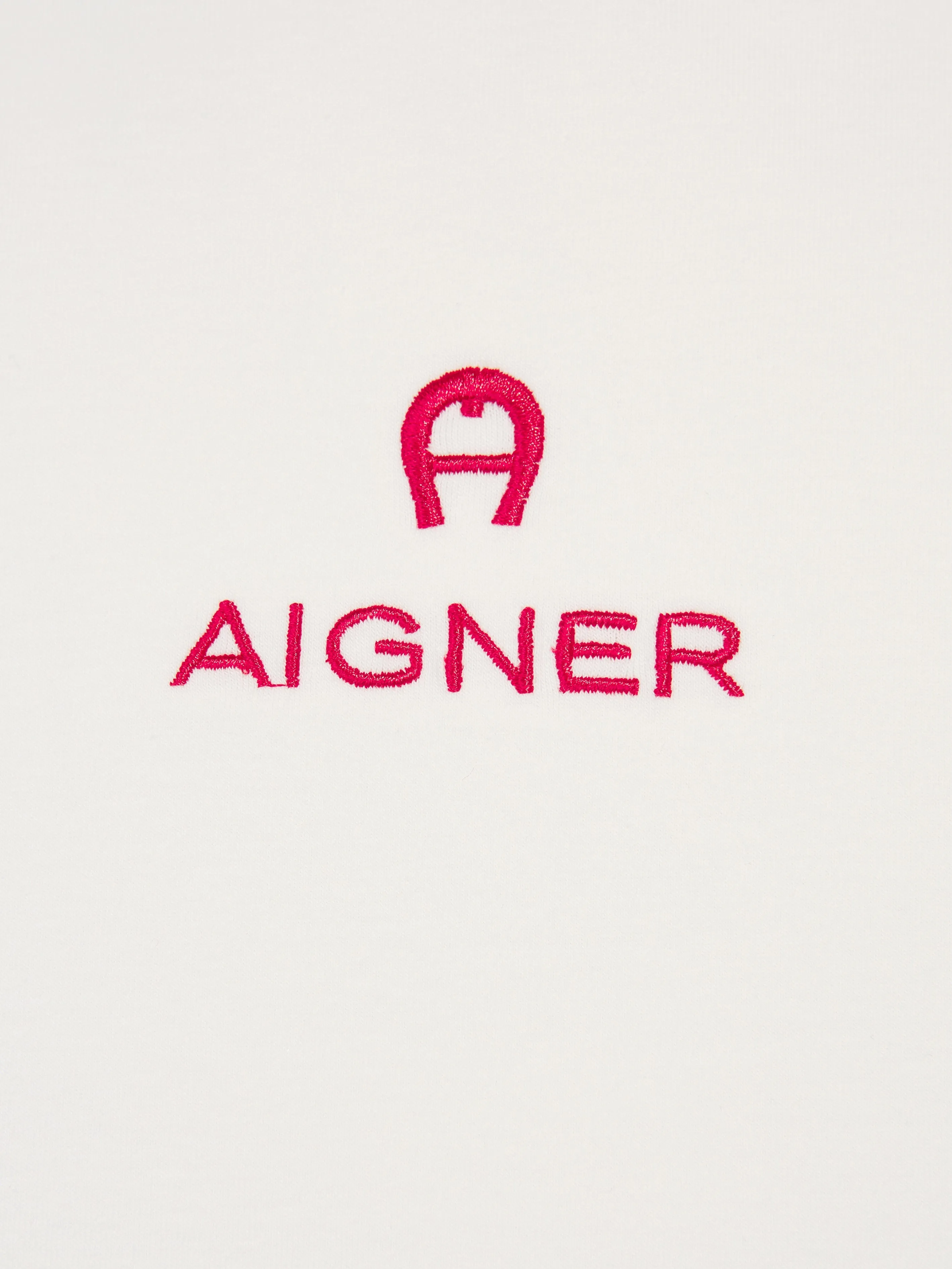 Aigner Girls Logo Dress in Ivory