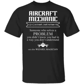 Aircraft Mechanic Definition T-Shirt