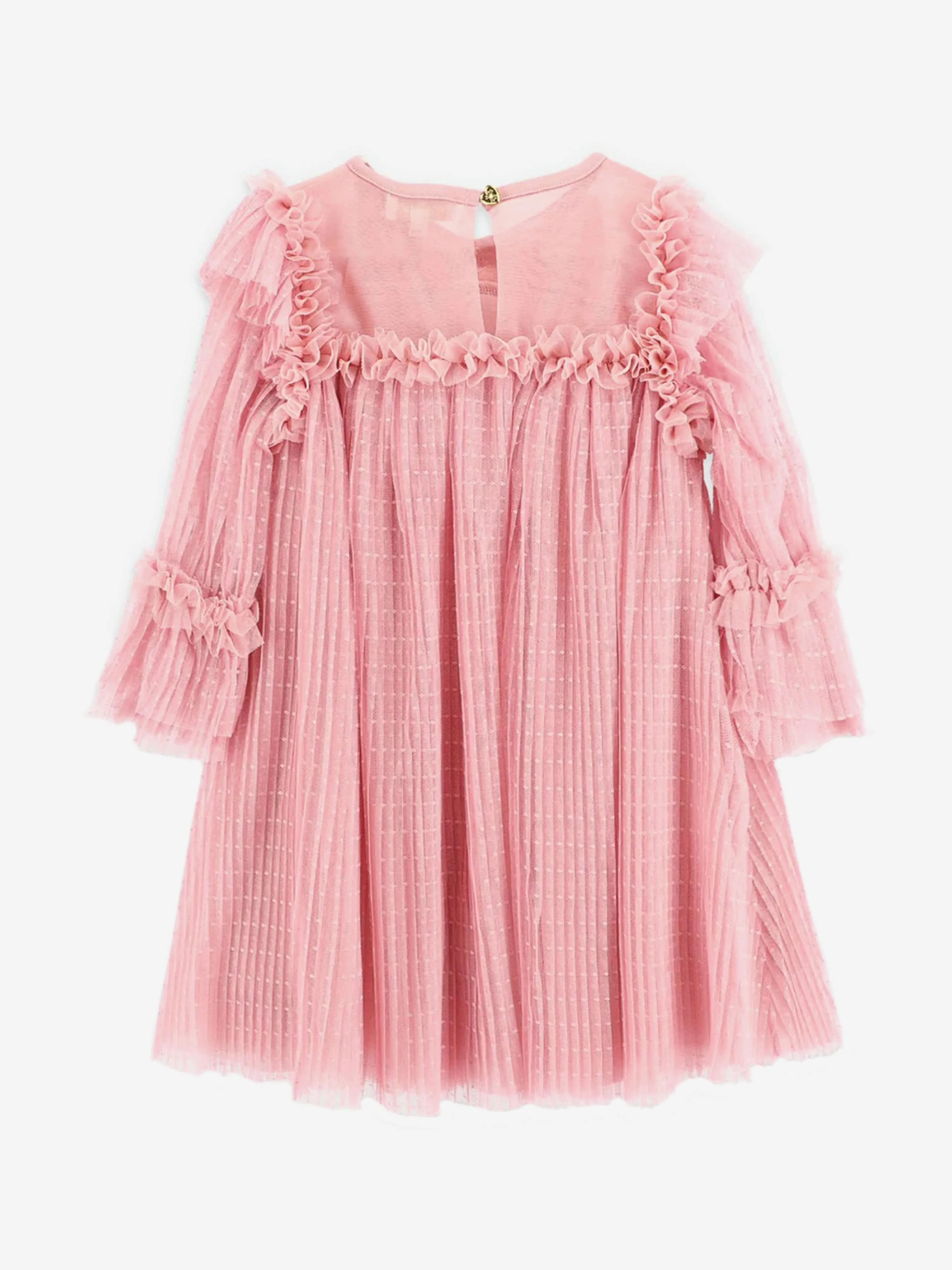 Angels Face Girls Chrissie Tulle Butterfly Dress in Pink