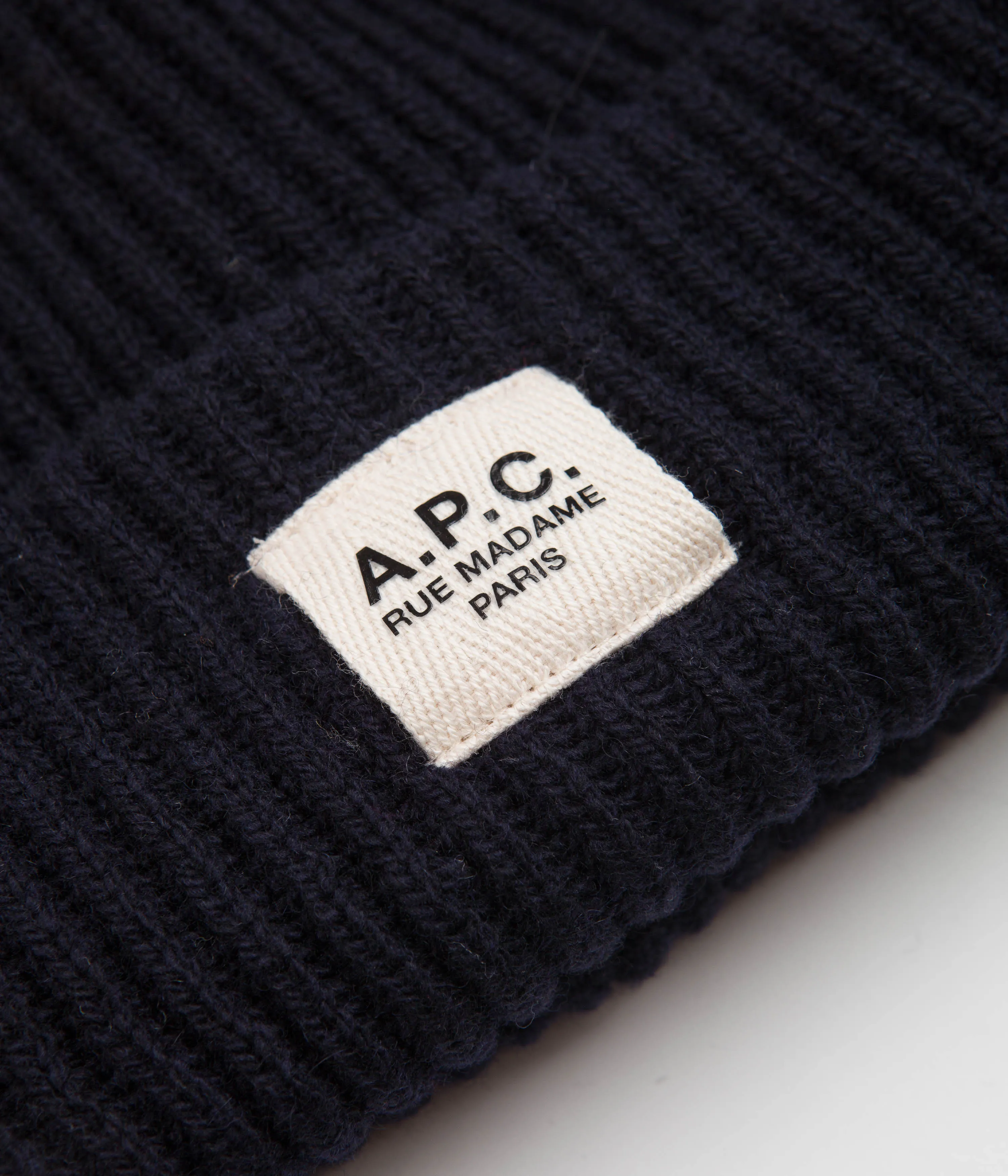 A.P.C. James Beanie - Dark Navy