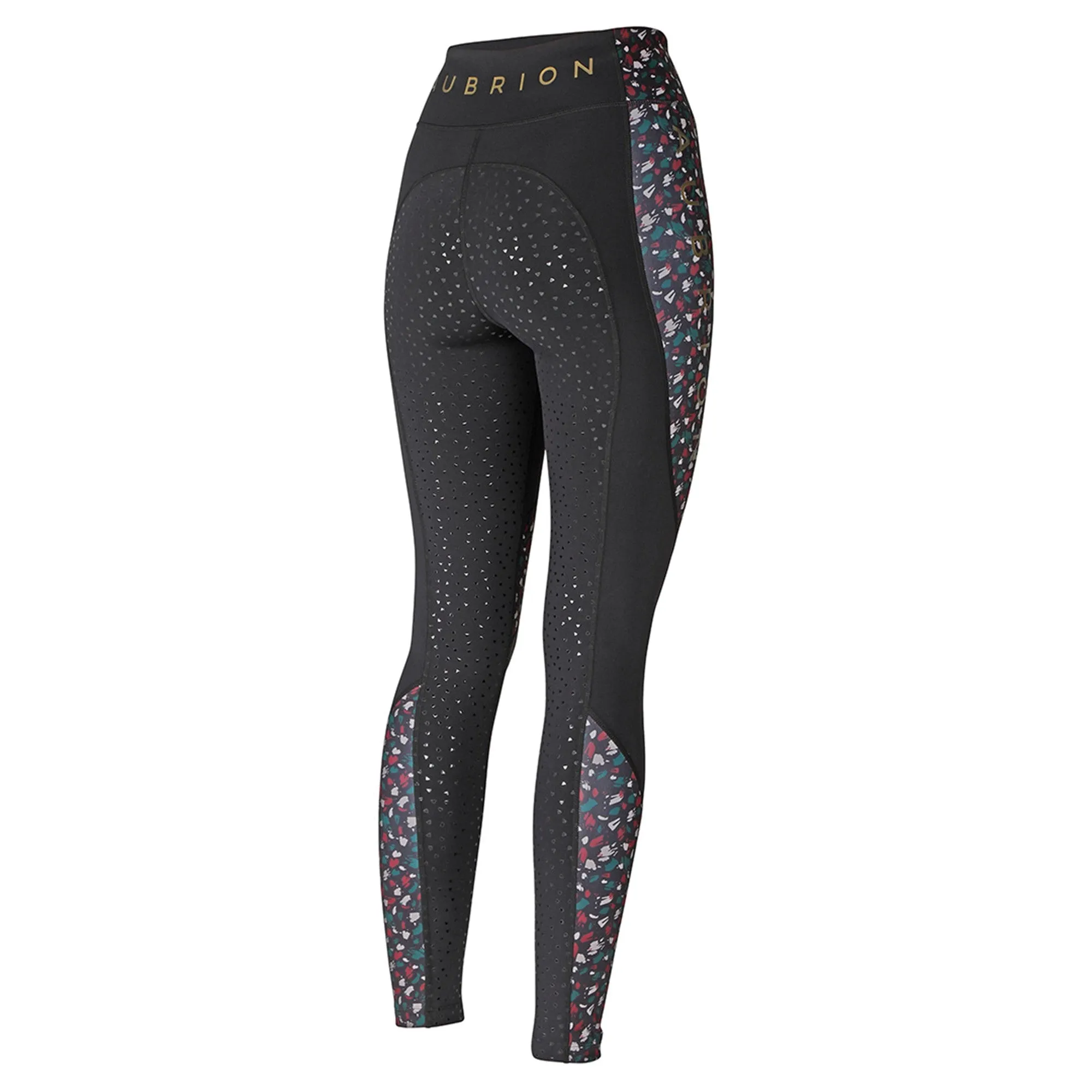 Aubrion Ladies Broadway Riding Tights - Brush Stroke