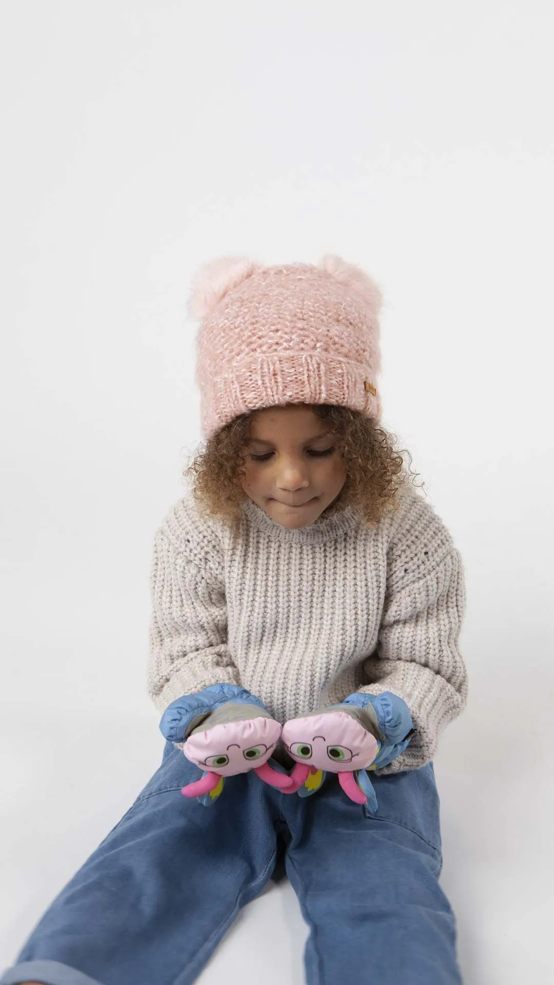 Barts Girls Smokey Beanie - Pink