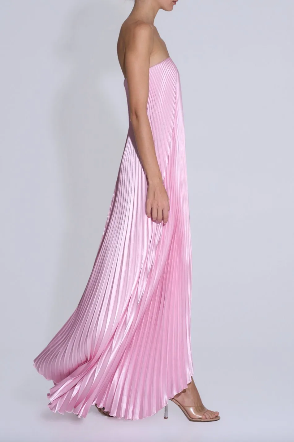 Black Tie Gown - Light Pink