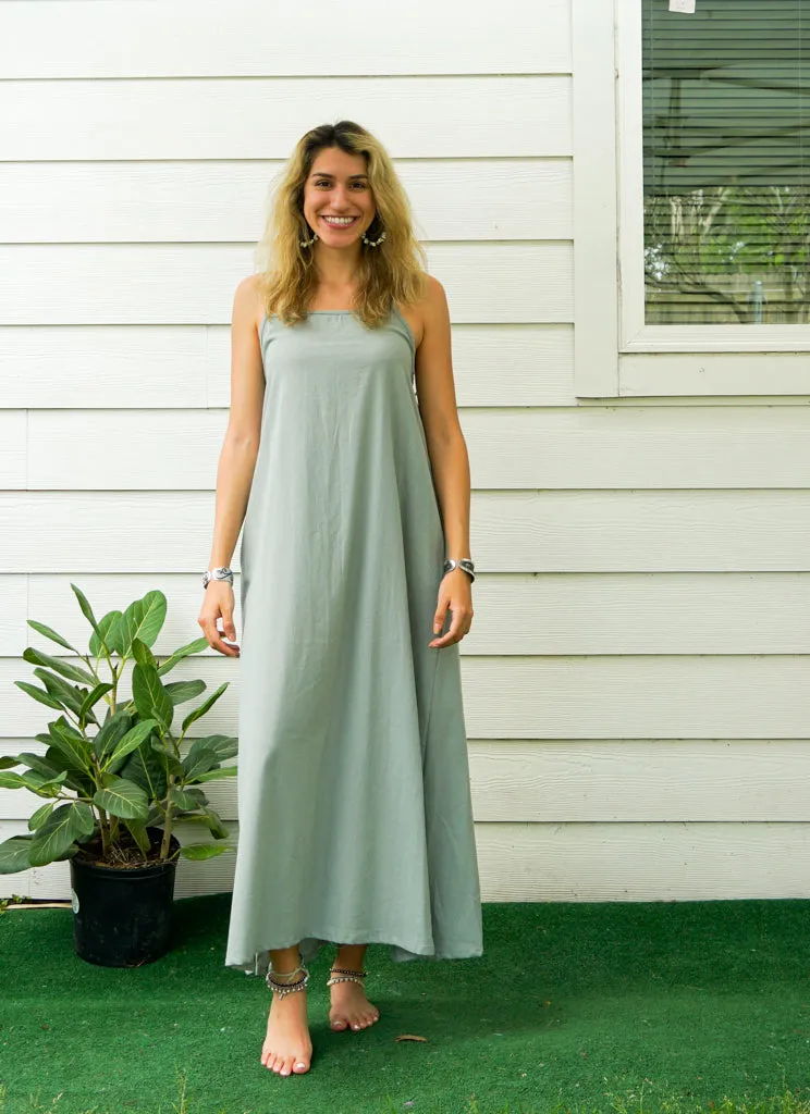 Blue Cotton Boho SunDress