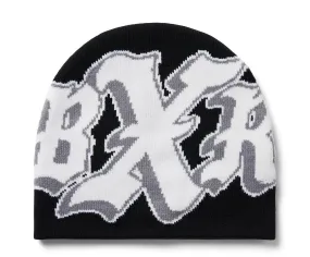 Born X Raised Skully Black/Grey Beanie (BXR)