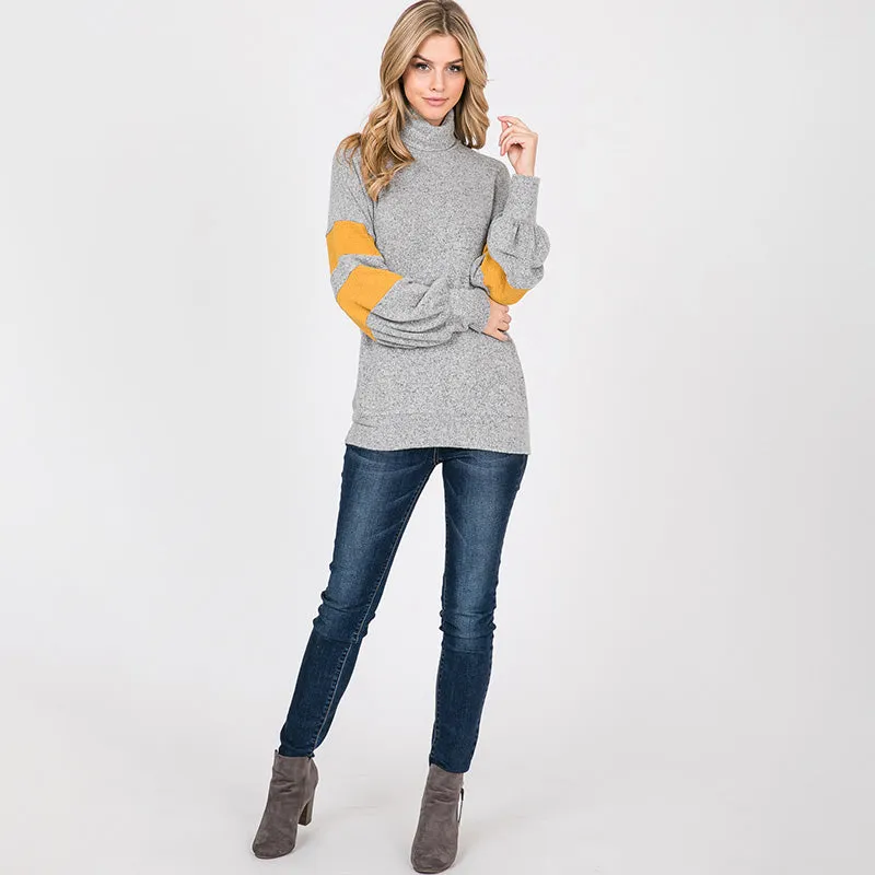 Bright Side Stripe Jumper Silver Grey