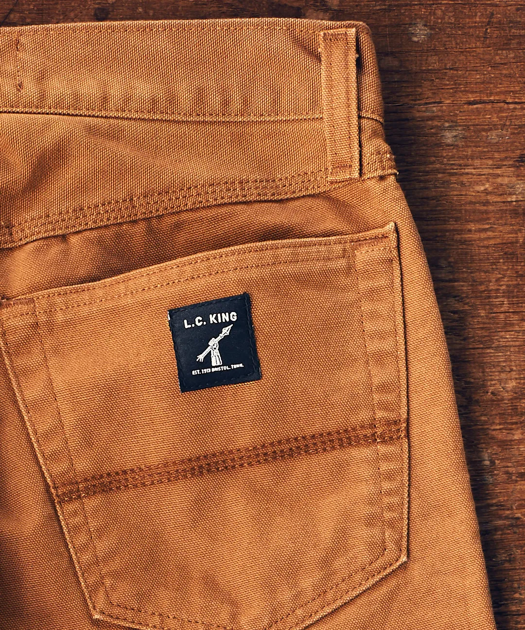 Brown Duck 5 Pocket Jean