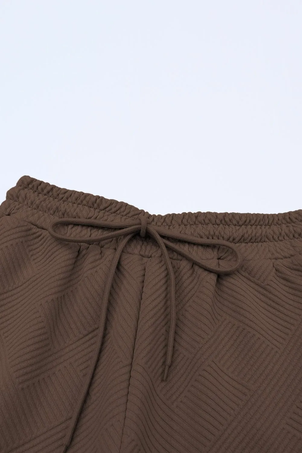 Brown Knit Co-ord Set