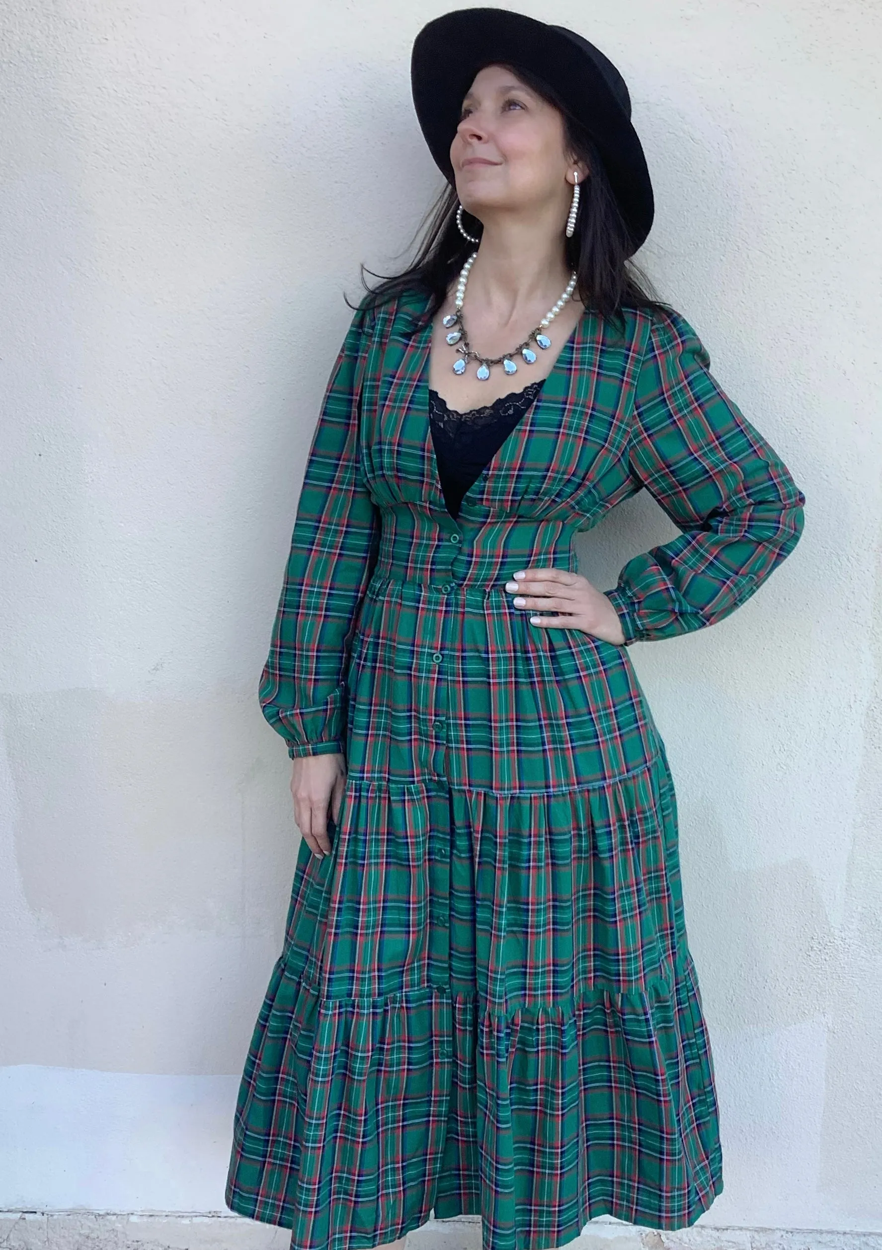 Canterbury Plaid Dress