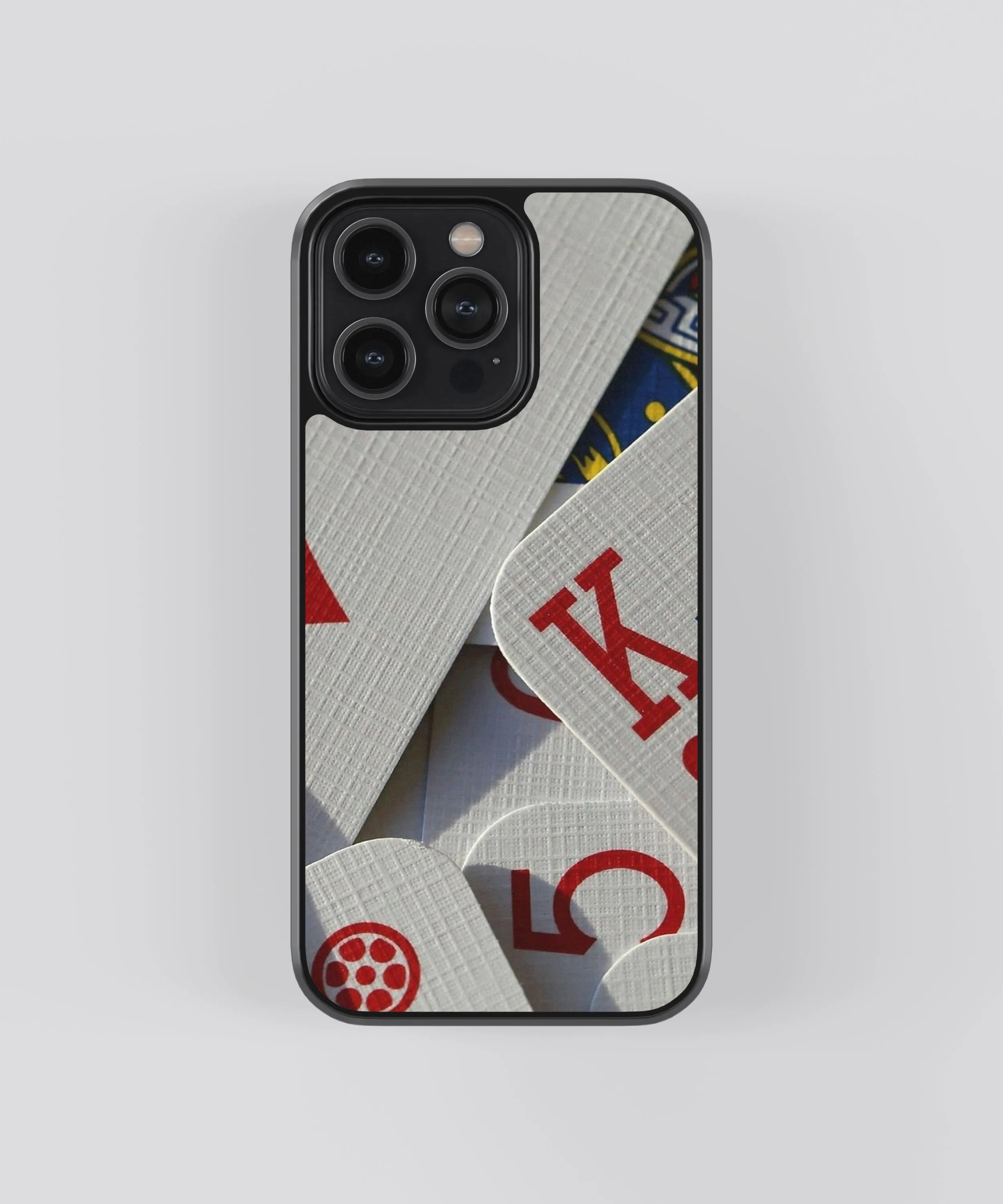 Cards Y2K Glass Phone Case Cover