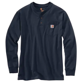 Carhartt Heavyweight Henley Pocket Long Sleeve - Mens