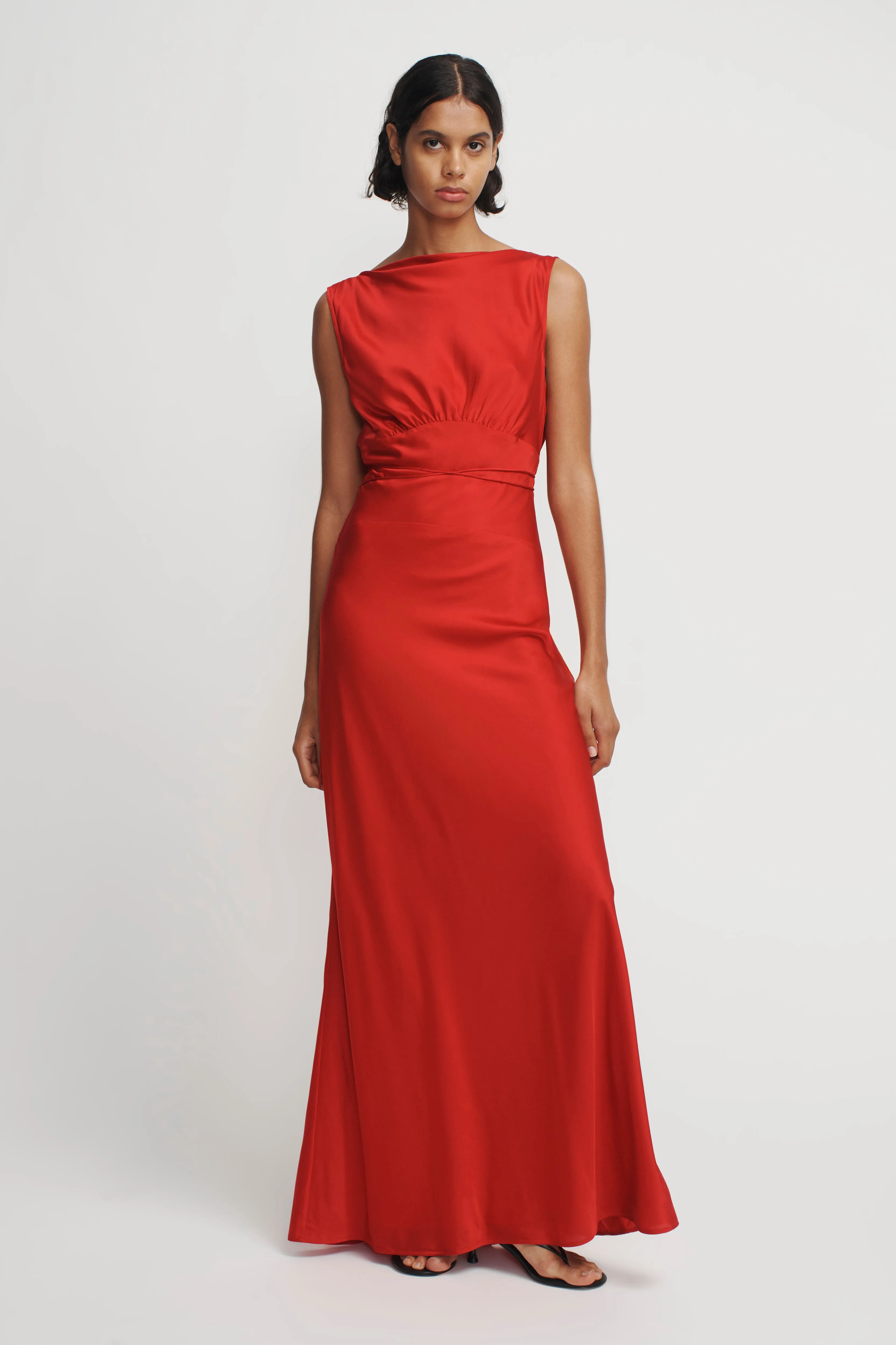 Clara Maxi Dress | Samba Red