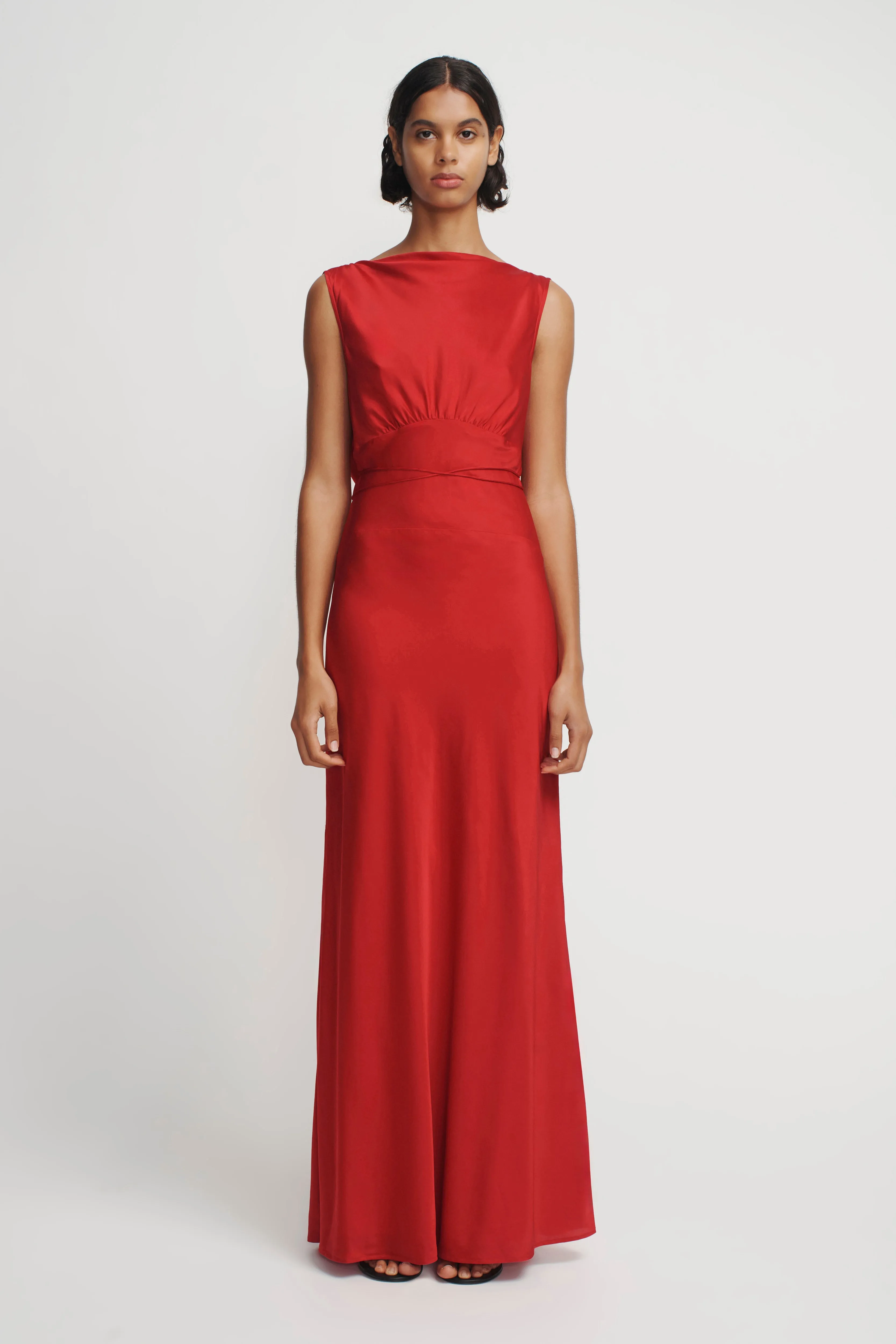 Clara Maxi Dress | Samba Red