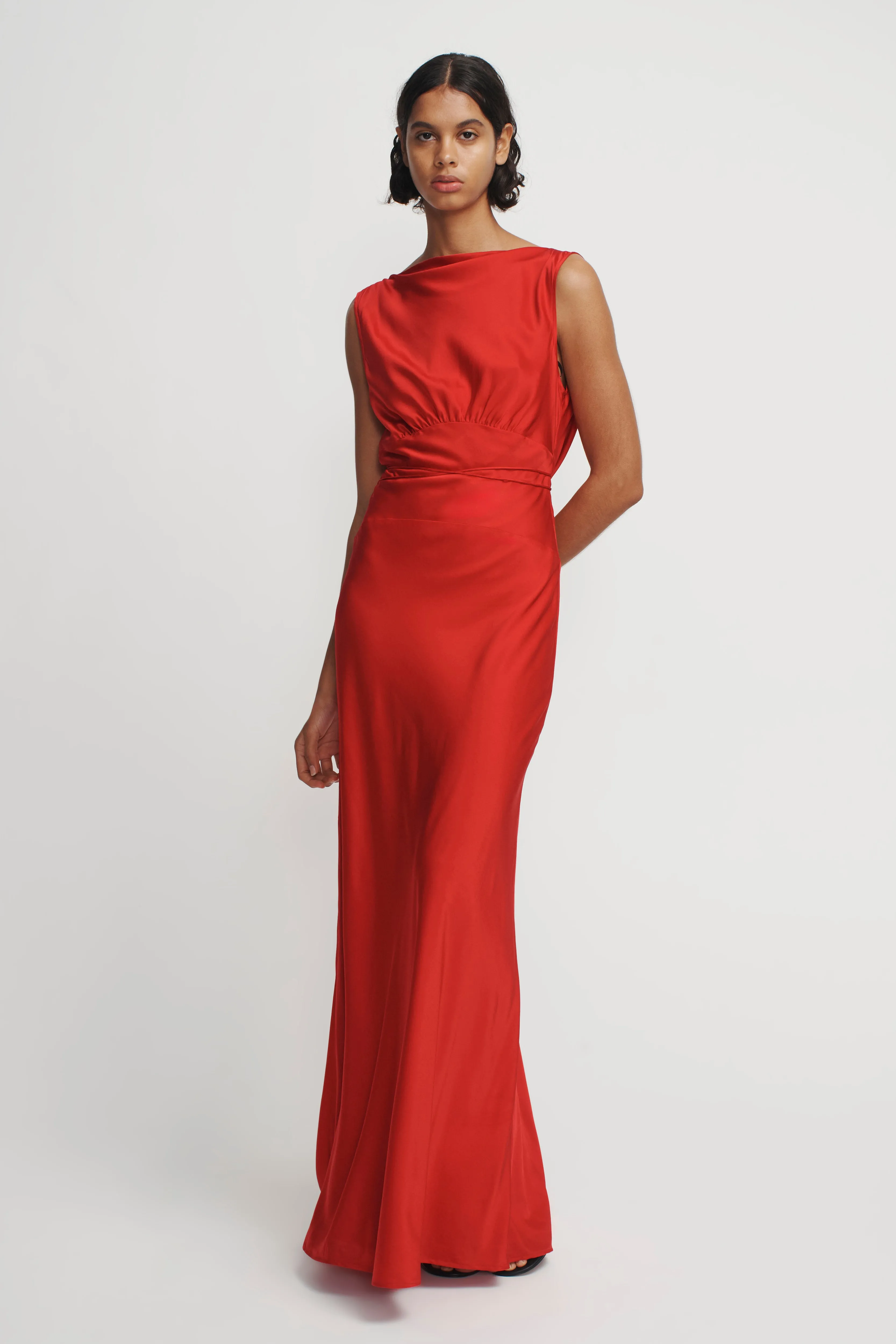 Clara Maxi Dress | Samba Red