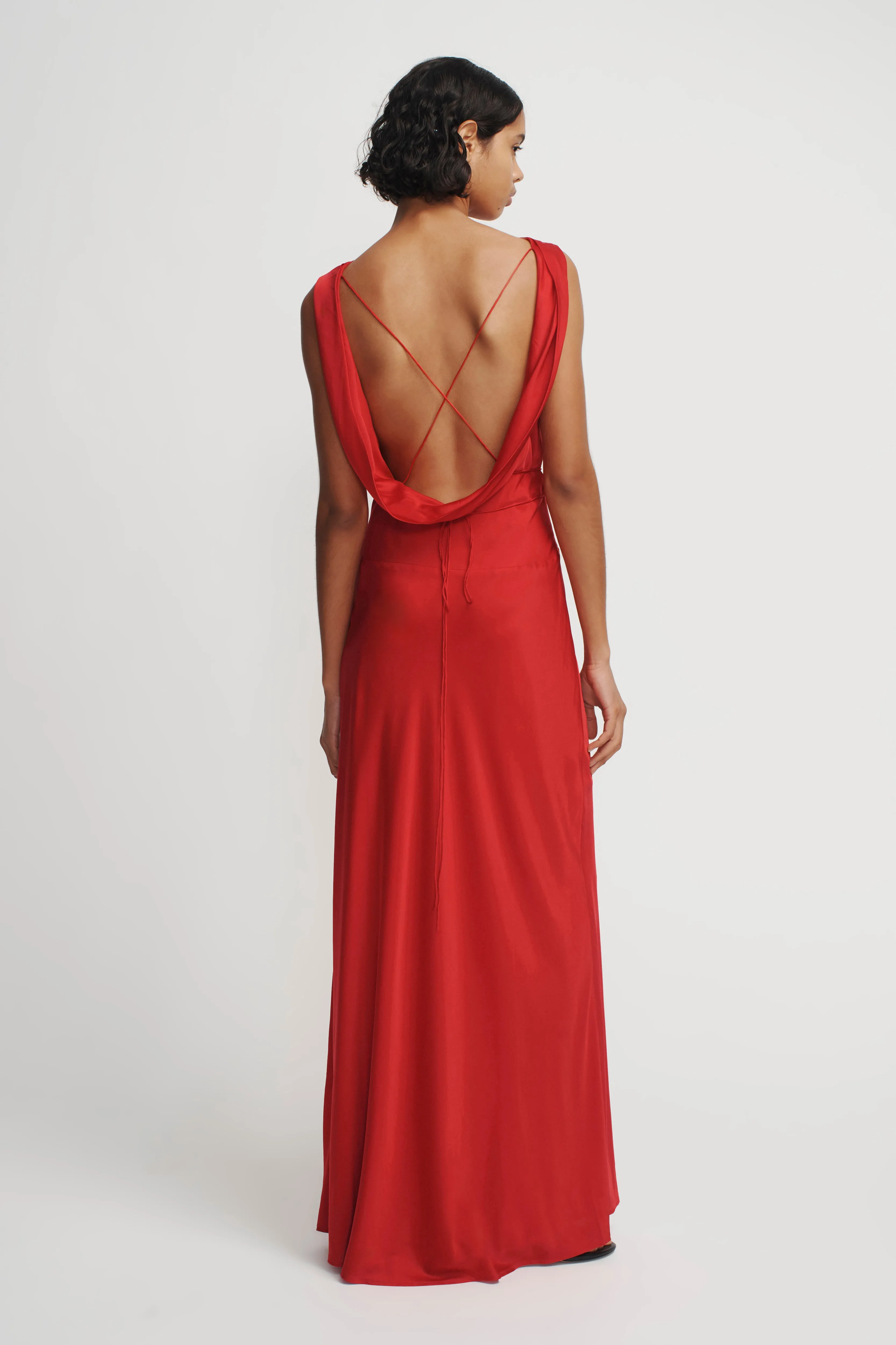 Clara Maxi Dress | Samba Red