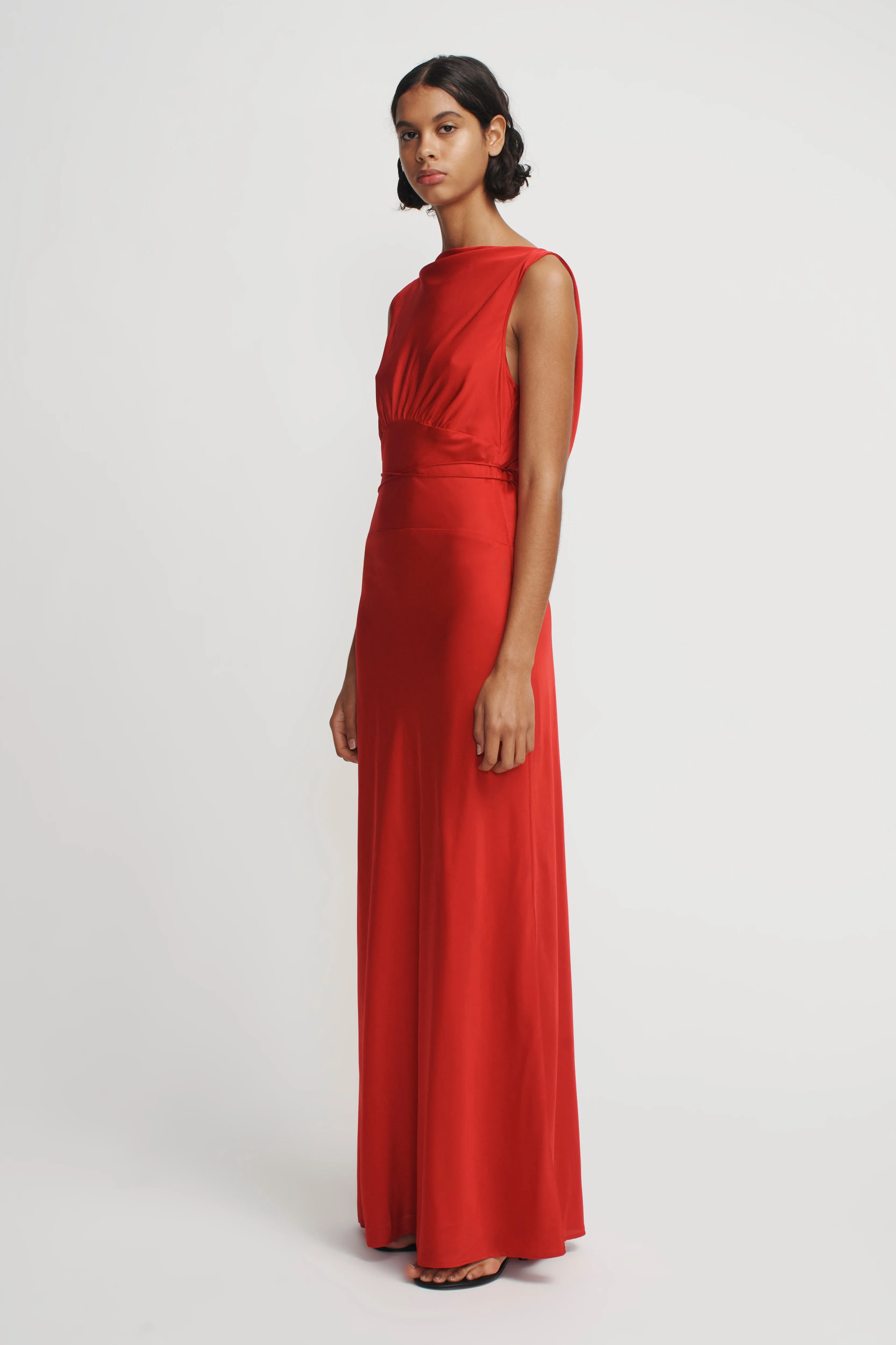 Clara Maxi Dress | Samba Red