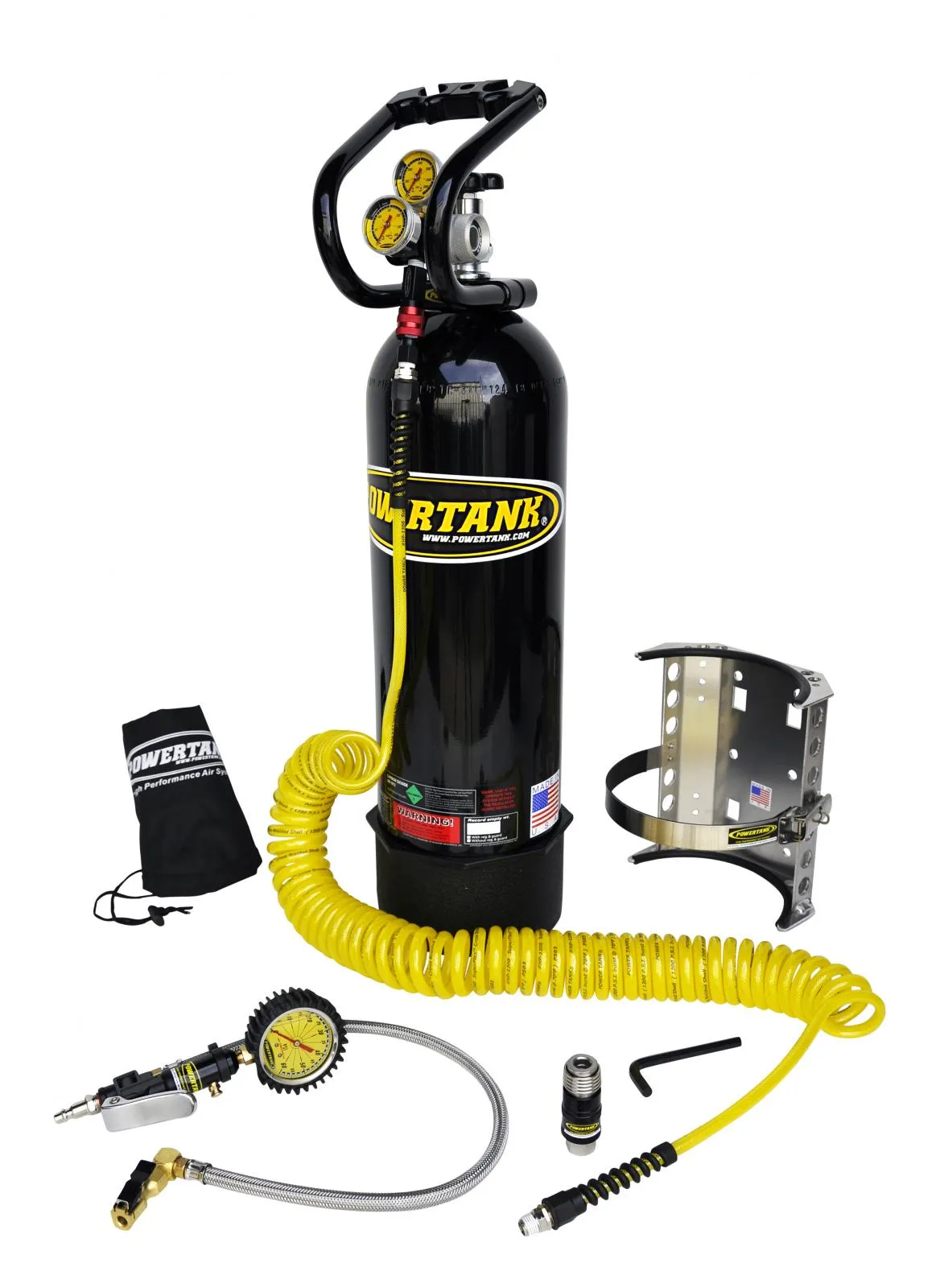 CO2 Tank 15 LB Power Tank Package B 250 PSI Power Tank