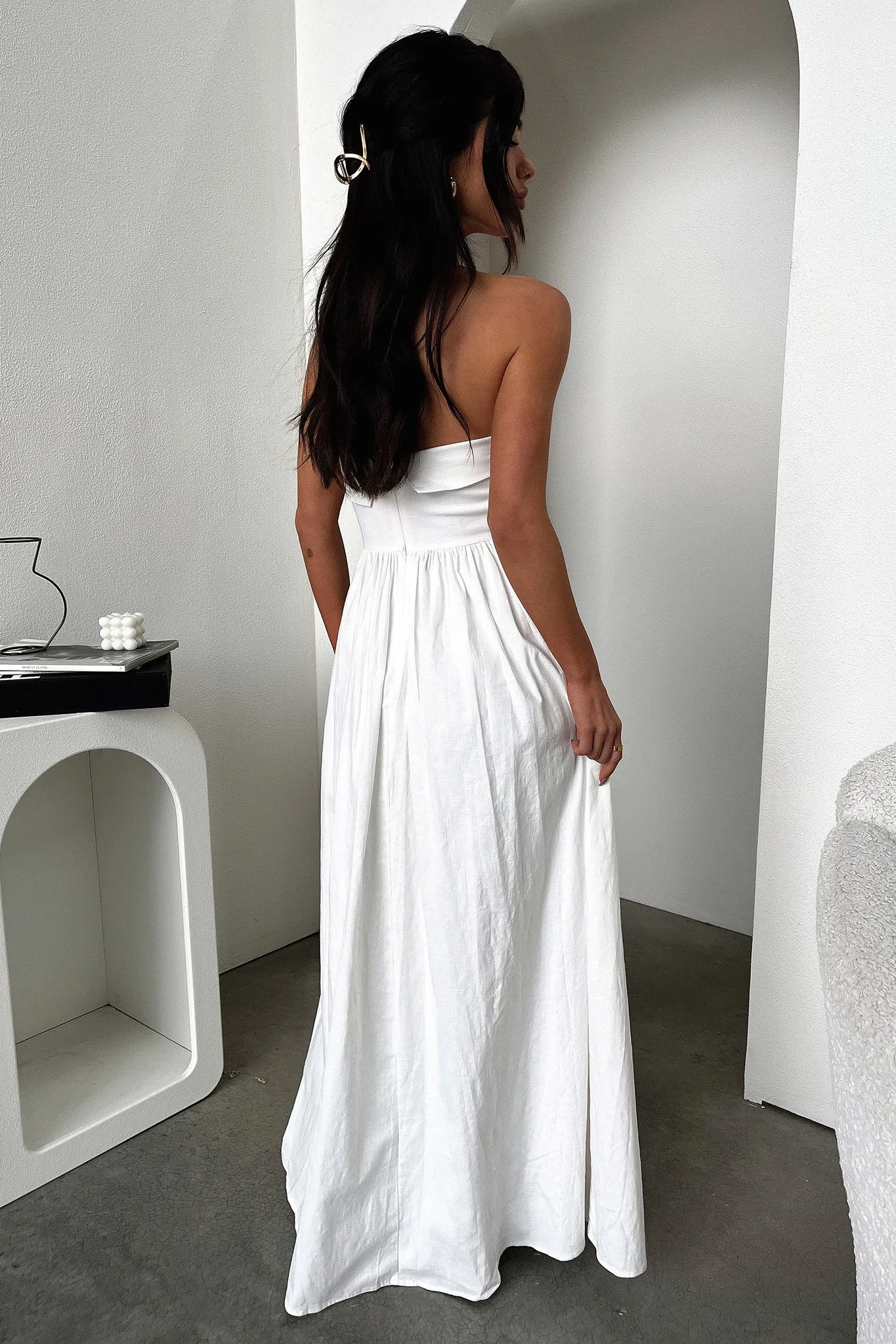 Cornell Maxi Dress - White