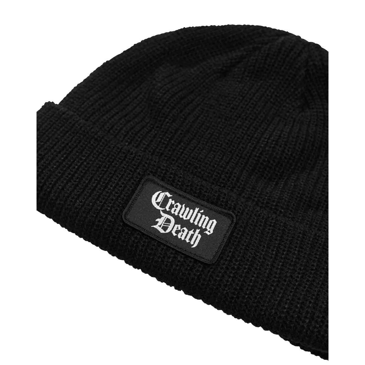 Crawling Death - Mini Patch Knit Beanie Black