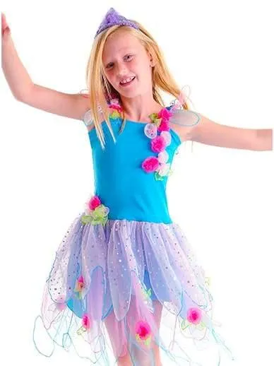 Crystal Fairy Tutu Dress | Turquoise