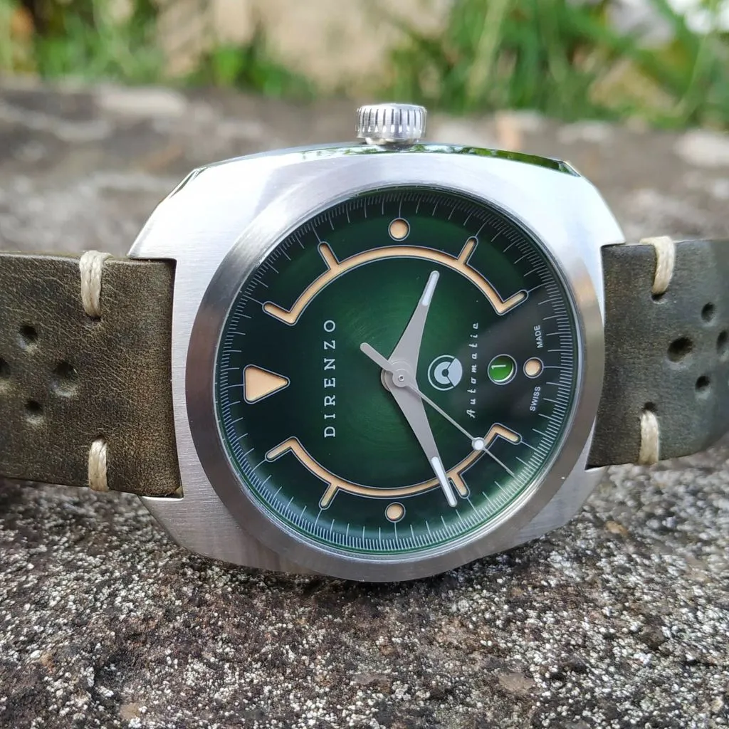 Direnzo DRZ_02 Green SS - Swiss&nbsp;Made Limited&nbsp;Edition