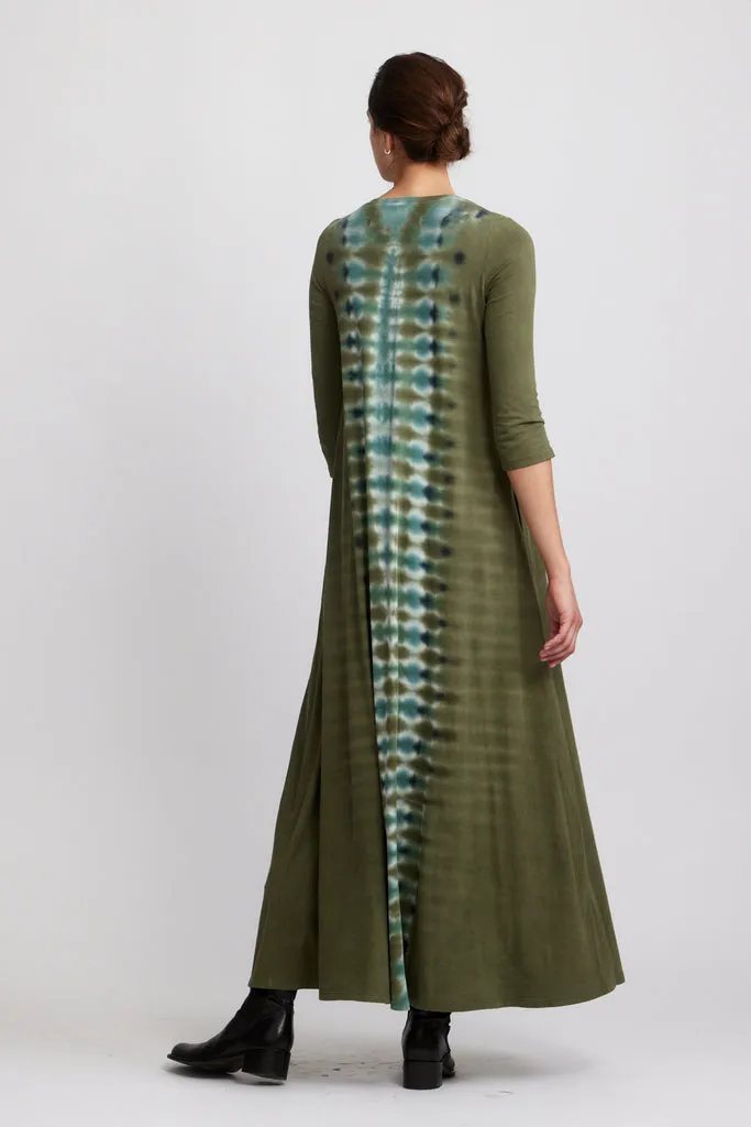 Drama Maxi Dress, Green/Moss