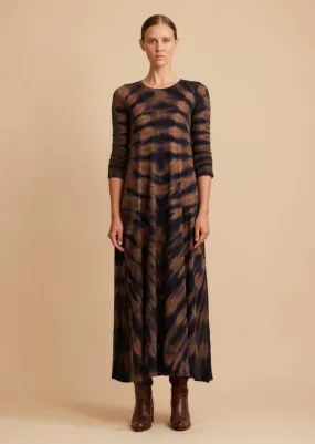 Drama Maxi Dress, Rainbow Earthy