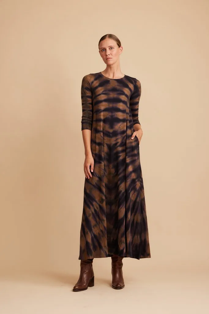 Drama Maxi Dress, Rainbow Earthy