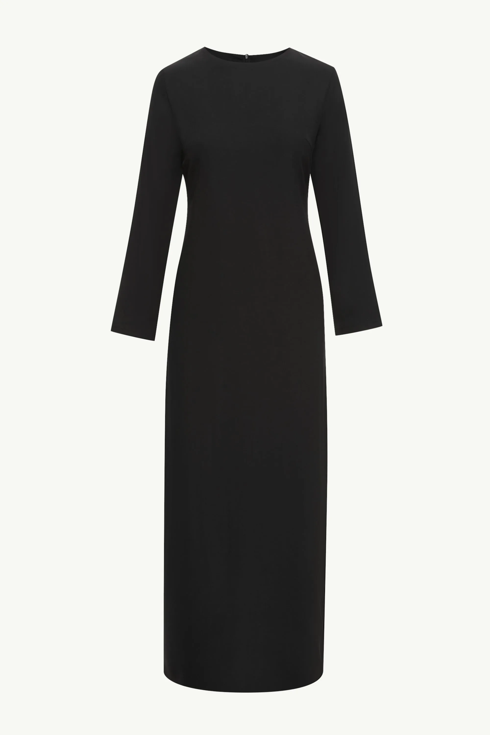 Essential Basic Maxi Dress - Black