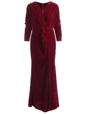 Fabulous Velvet Maxi Dress