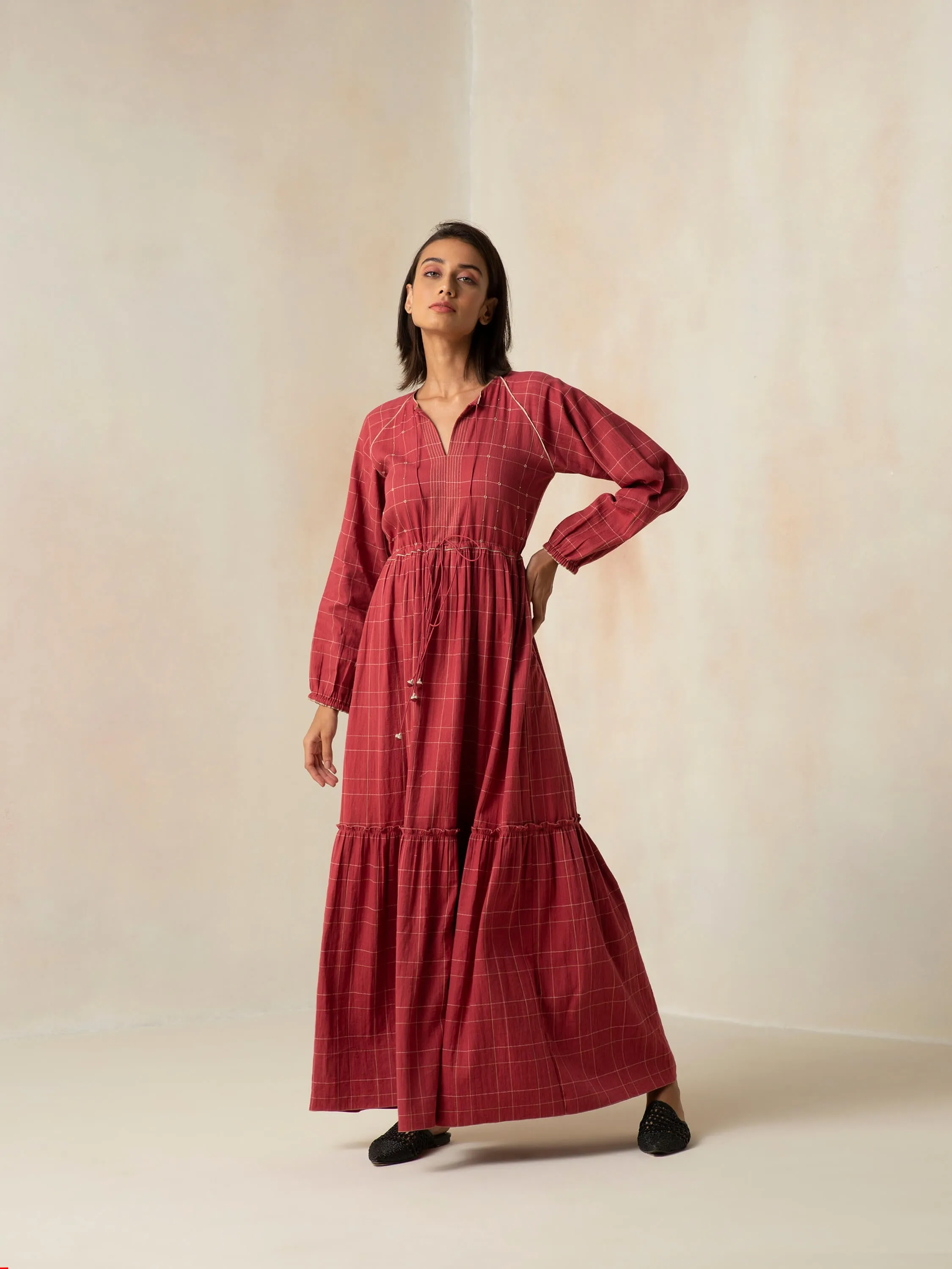 Fall Folklore Maxi Dress