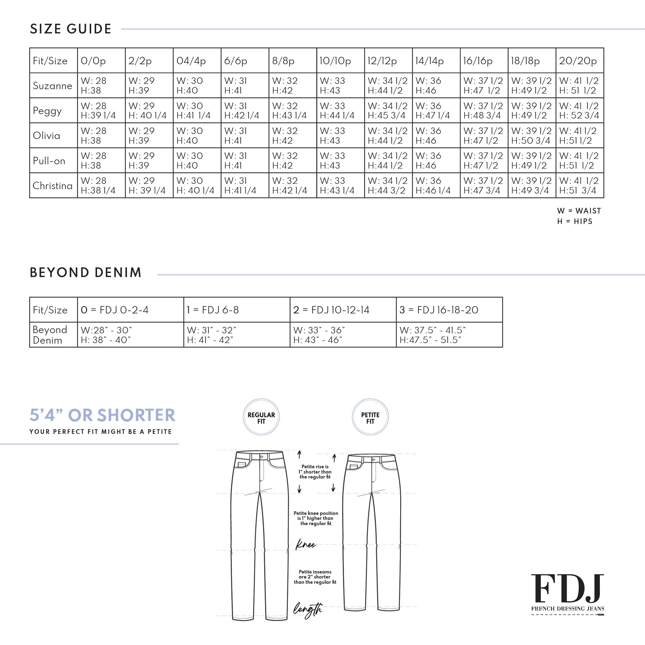 FDJ Beyond Denim Straight Leg Jean