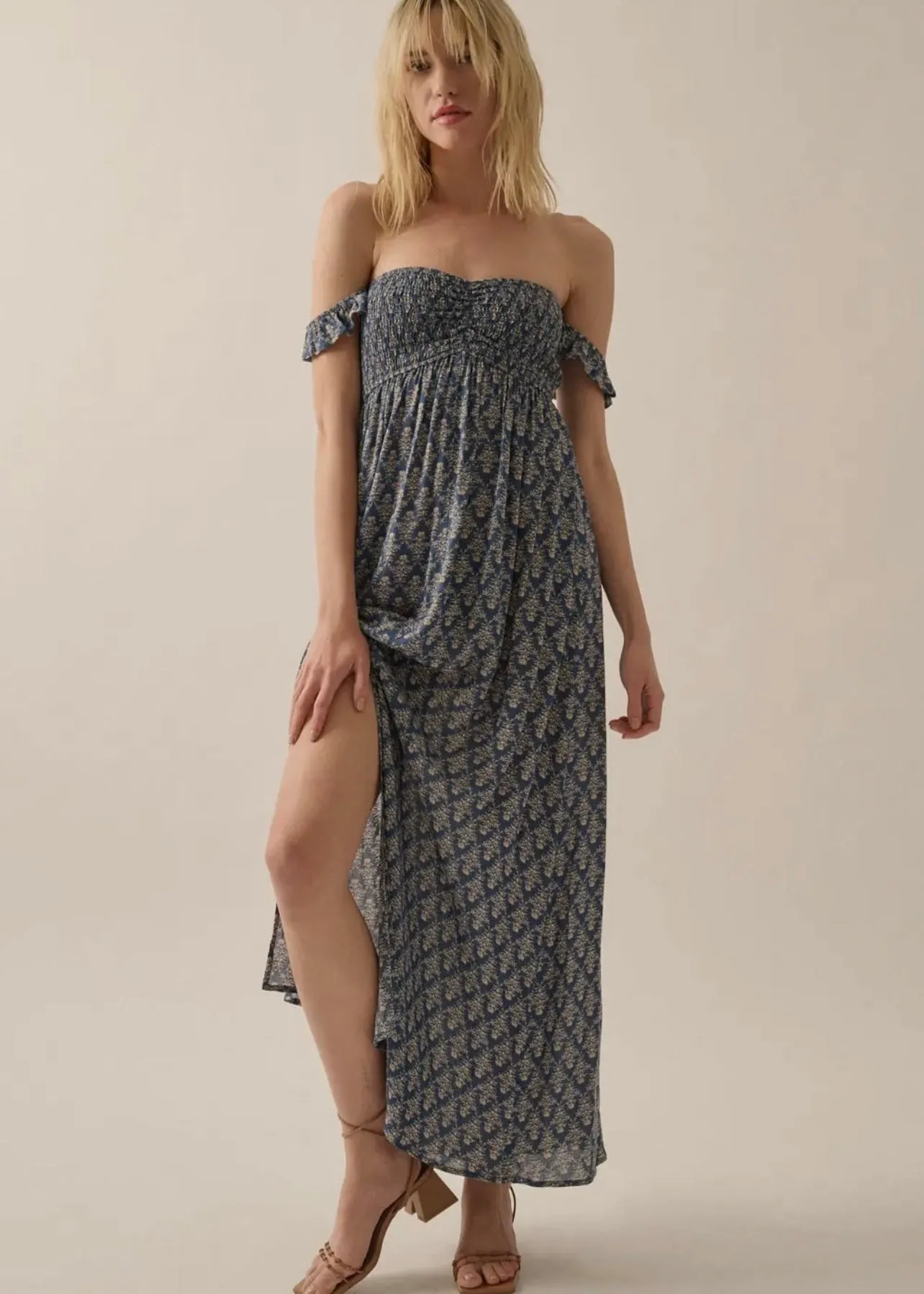 Flora Smocked Maxi Dress