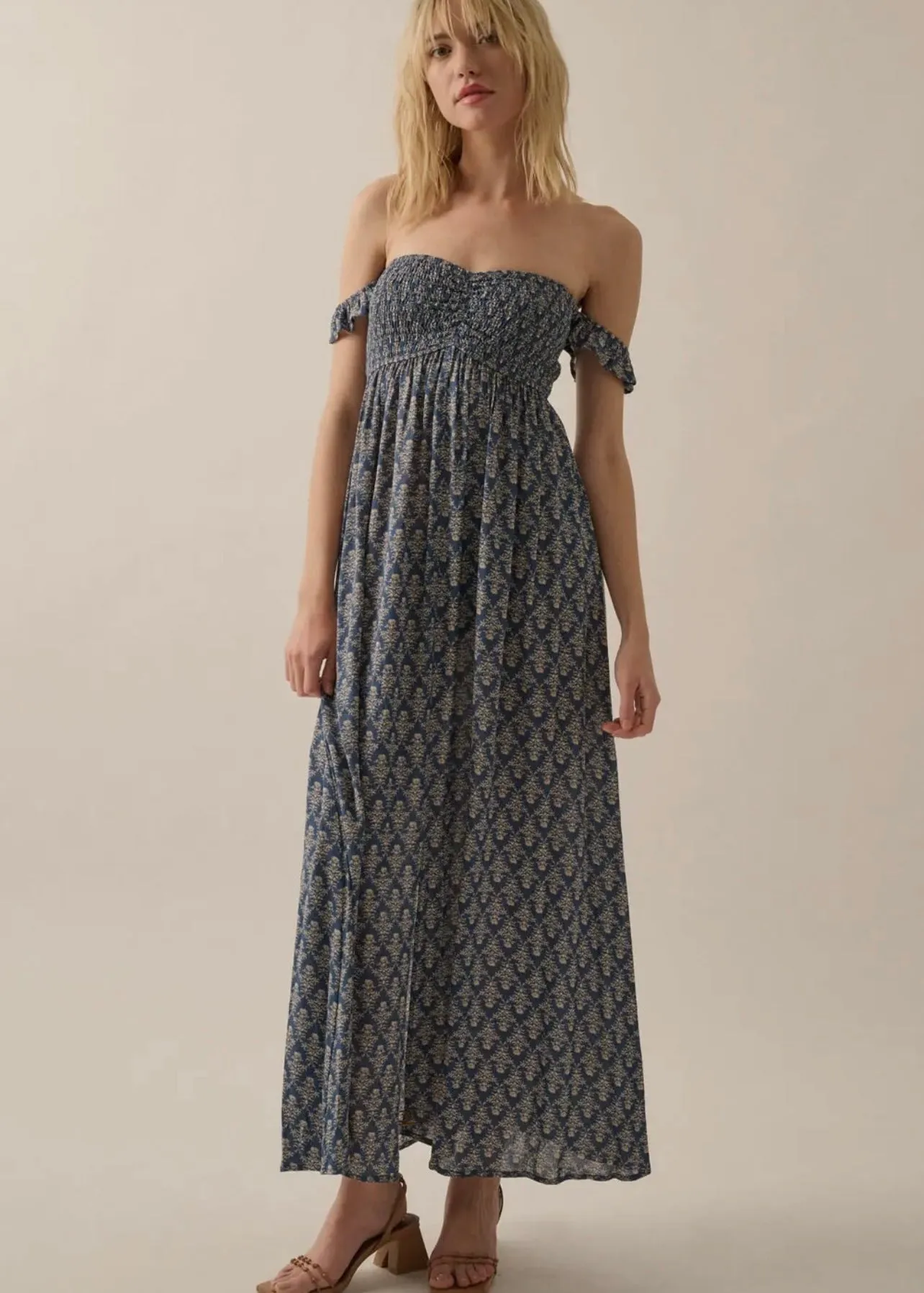 Flora Smocked Maxi Dress