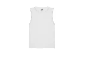 Foil White Tank