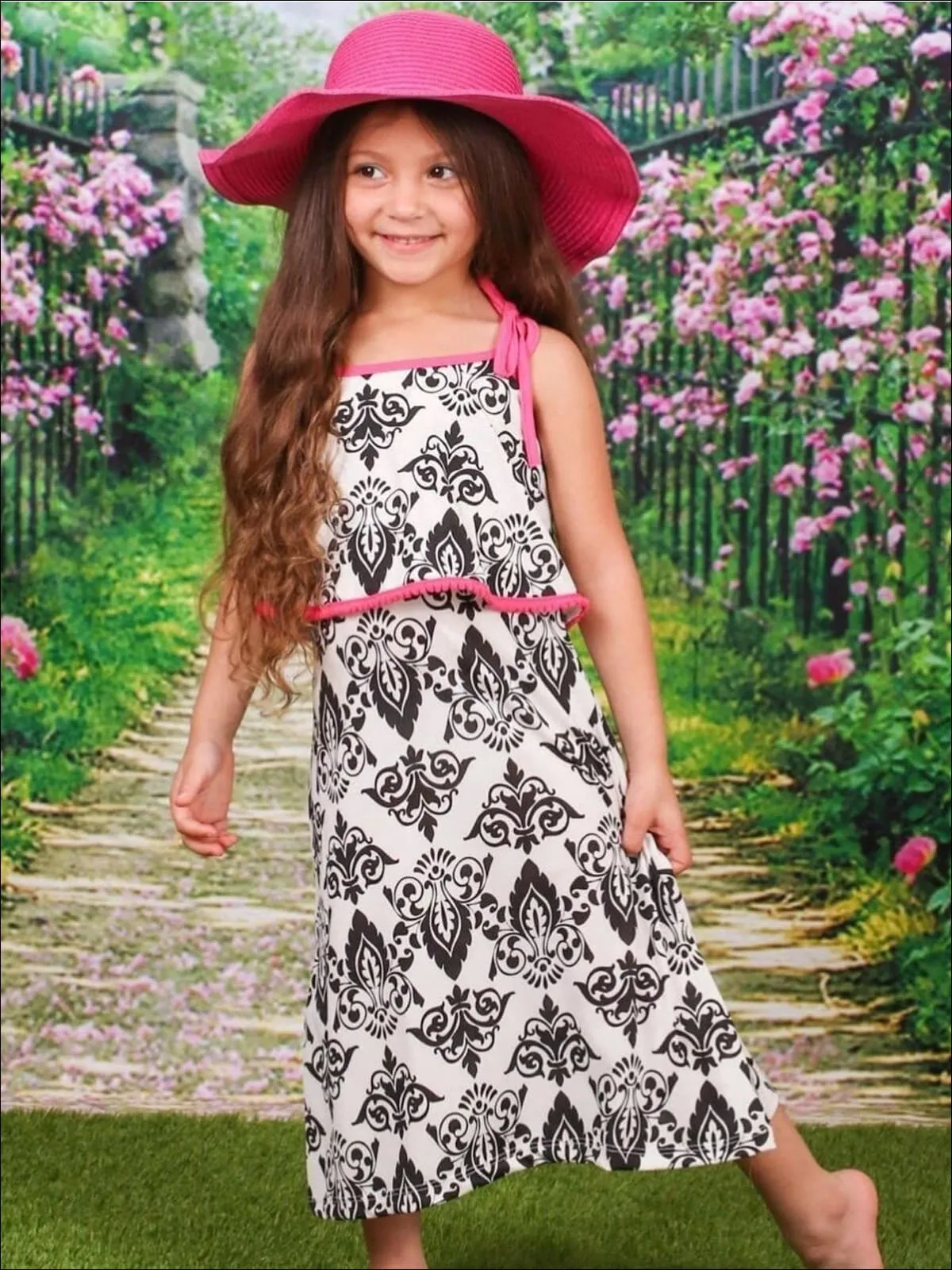 Girls Frilled with You Maxi Dress