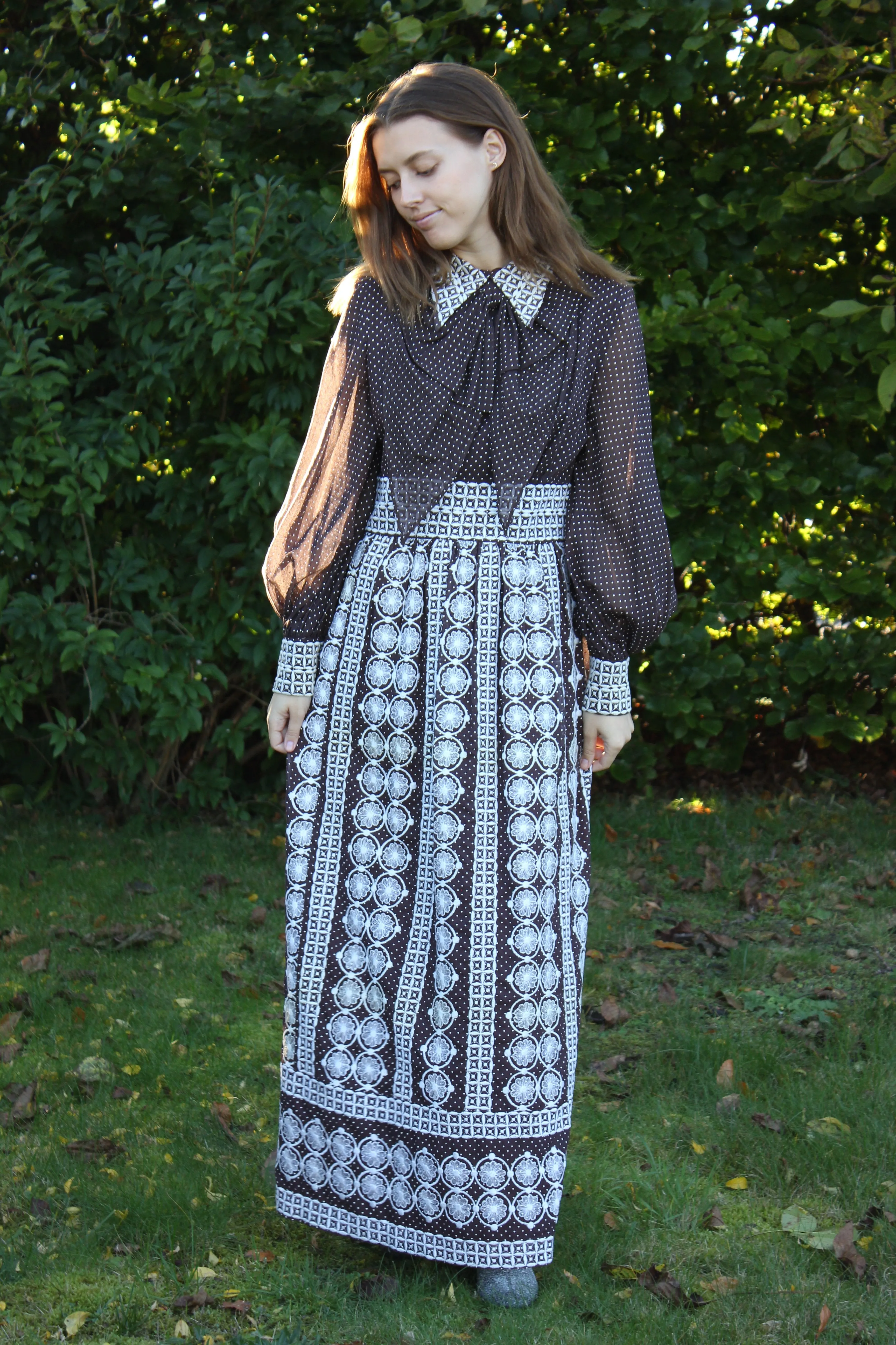 Gorgeous 60s Maxi Dress