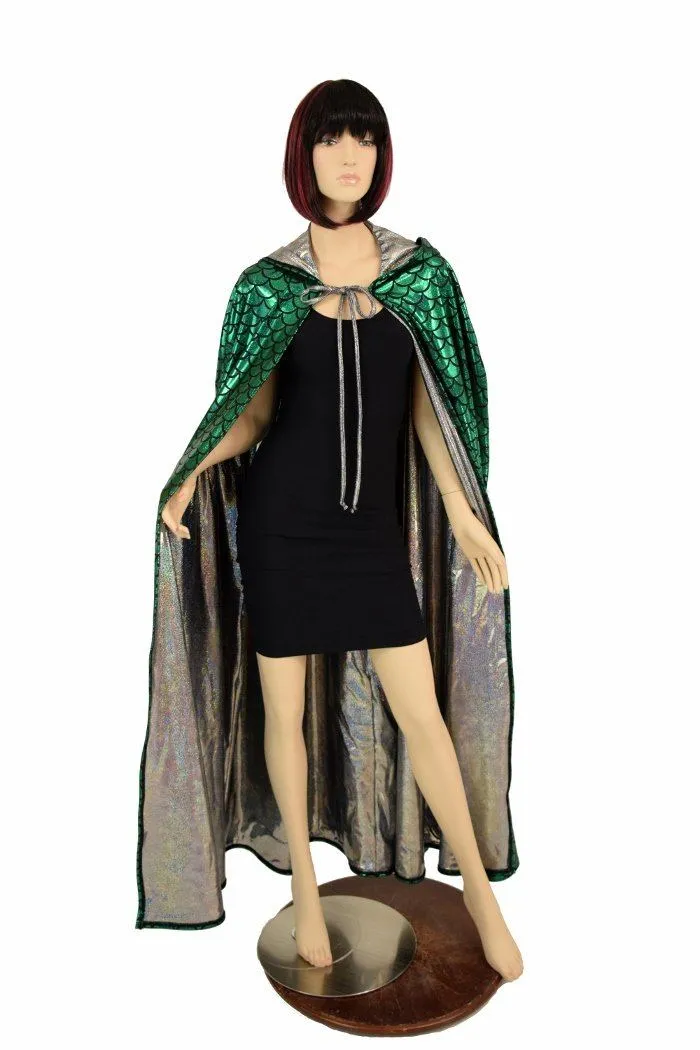 Green Dragon Hooded Cape