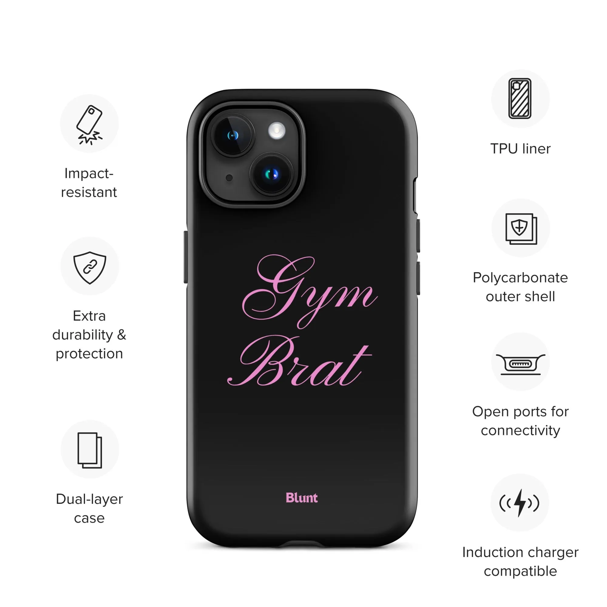 Gym Brat iPhone Case