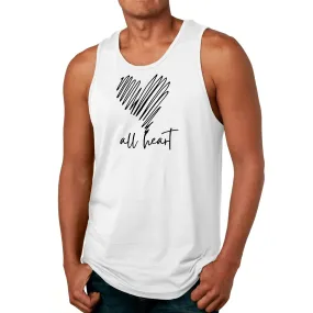 Heartfelt Elegance Line Art Tank