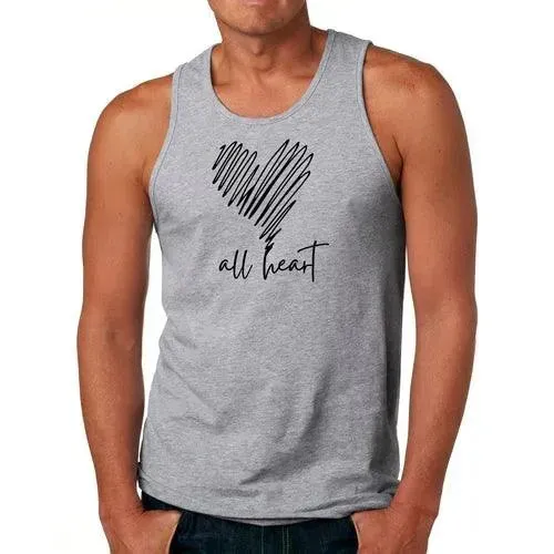 Heartfelt Elegance Line Art Tank