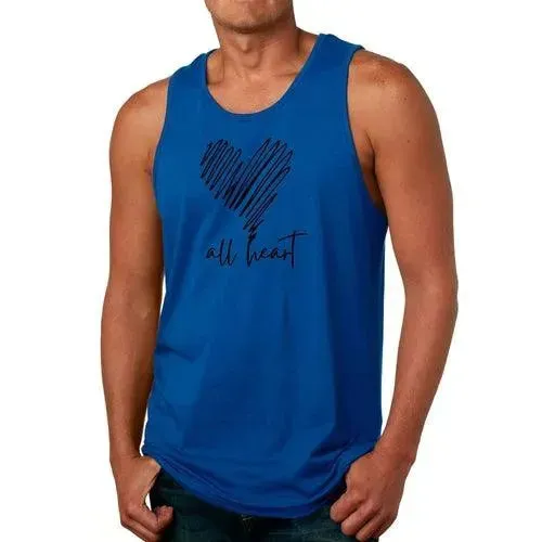 Heartfelt Elegance Line Art Tank