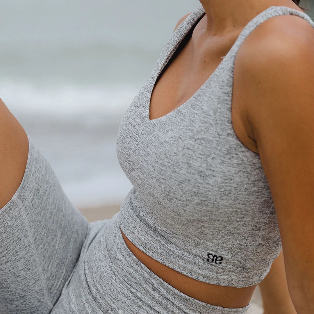 Heather Grey Focus Tank