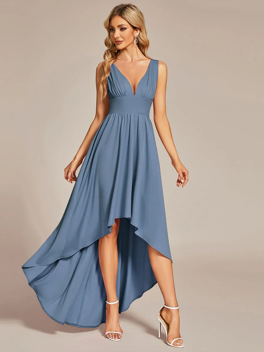 High Low Sleeveless Wholesale Bridesmaid Dresses