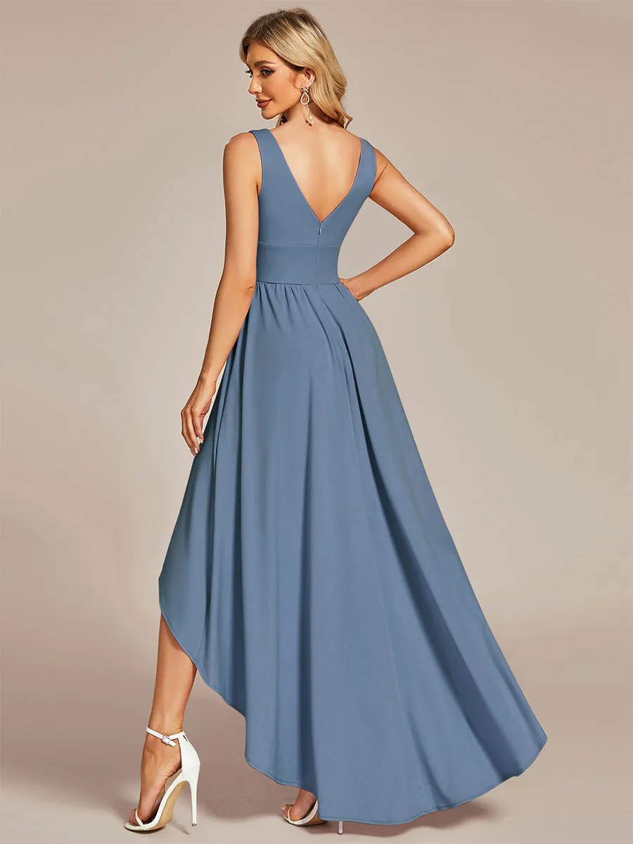 High Low Sleeveless Wholesale Bridesmaid Dresses